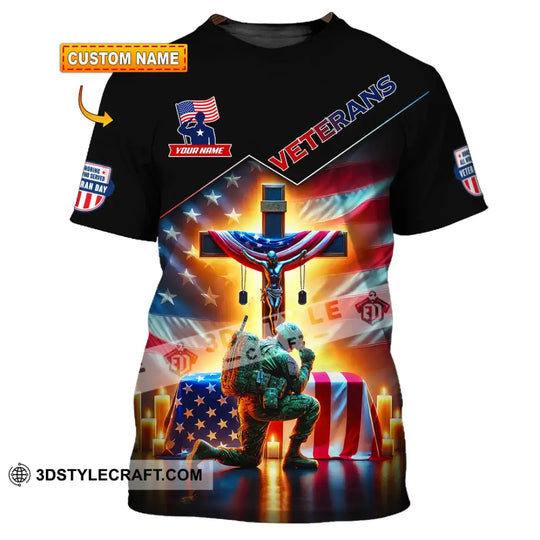 Unisex Shirt, Custom Name U.S Veteran Shirt, U.S Veteran Hoodie Shirt Polo Long Sleeve, US Veteran Memorial Shirt style option 1