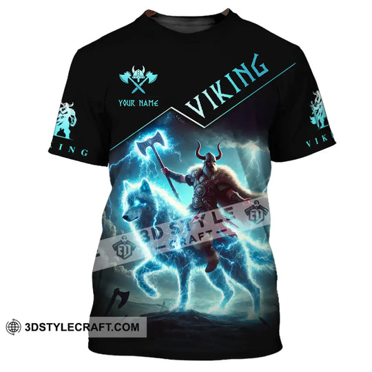 Unisex Shirt, Custom Name Viking Shirt, Game T-Shirt, Gamer Gift style option 2