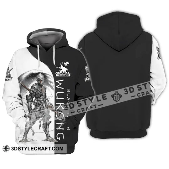 Unisex Shirt - Custom Name Wukong Shirt Black Myth Wukong style option 3