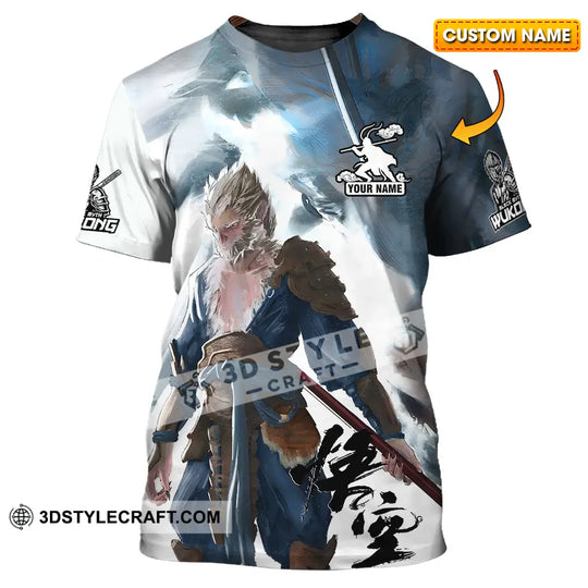 Unisex Shirt - Custom Name Wukong Shirt In The Clouds style option 1