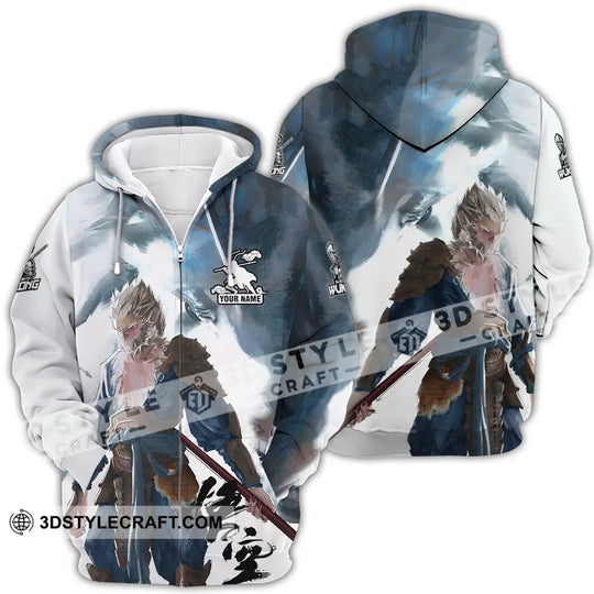 Unisex Shirt - Custom Name Wukong Shirt In The Clouds style option 4