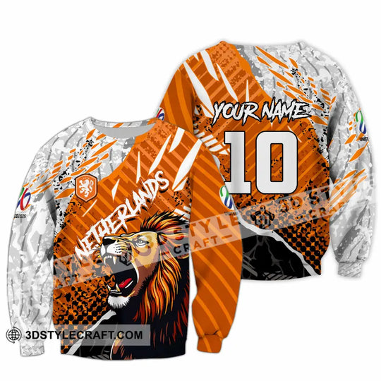 Unisex Shirt - Custom Netherlands 3D Shirt style option 3