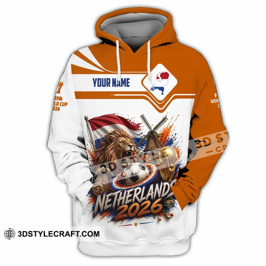 Unisex Shirt - Custom Netherlands World Cup 2026 Shirt style option 2