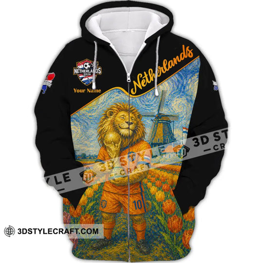 Unisex Shirt - Custom Netherlands World Cup 2026 Shirt style option 3
