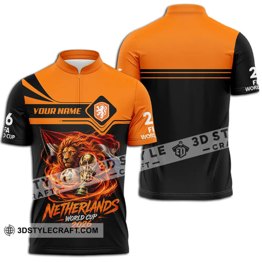 Unisex Shirt - Custom Netherlands World Cup 2026 Shirt style option 2