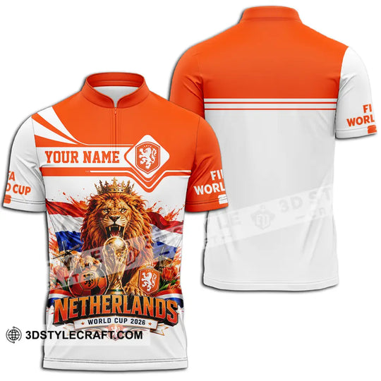 Unisex Shirt - Custom Netherlands World Cup 2026 Shirt style option 2