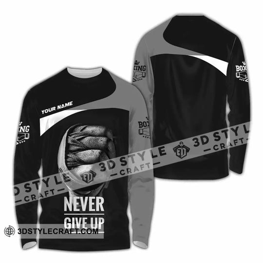 Unisex Shirt - Custom Never Give Up Shirt style option 2