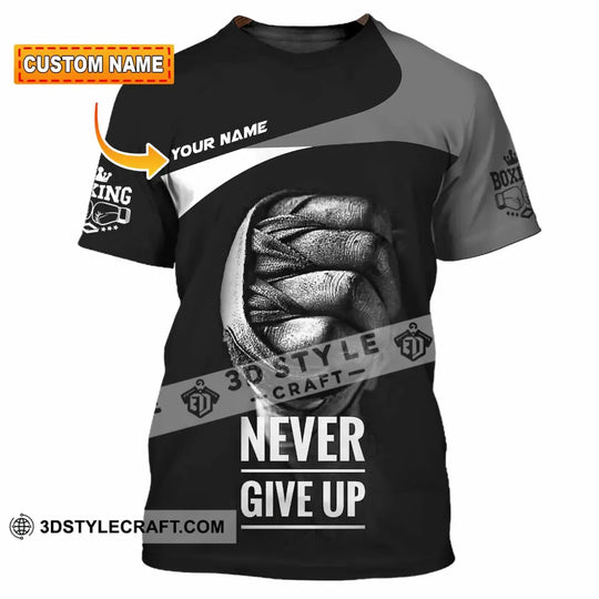 Unisex Shirt - Custom Never Give Up Shirt style option 3