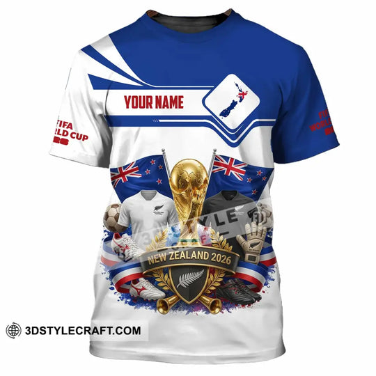 Unisex Shirt - Custom New Zealand World Cup 2026 Shirt style option 4