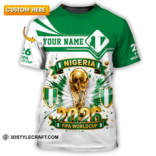 Unisex Shirt - Custom Nigeria World Cup 2026 Shirt style option 1