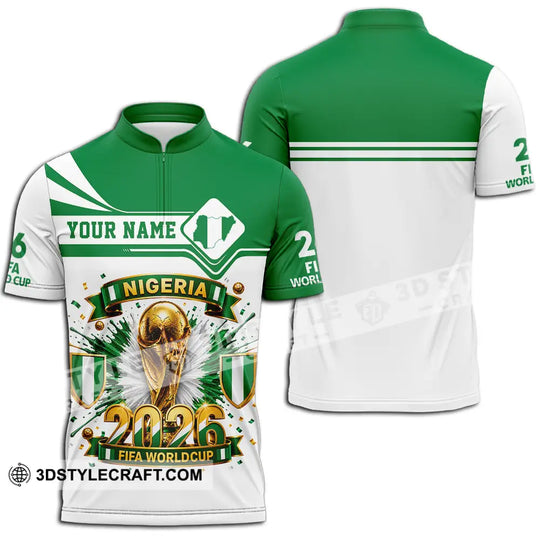 Unisex Shirt - Custom Nigeria World Cup 2026 Shirt style option 2
