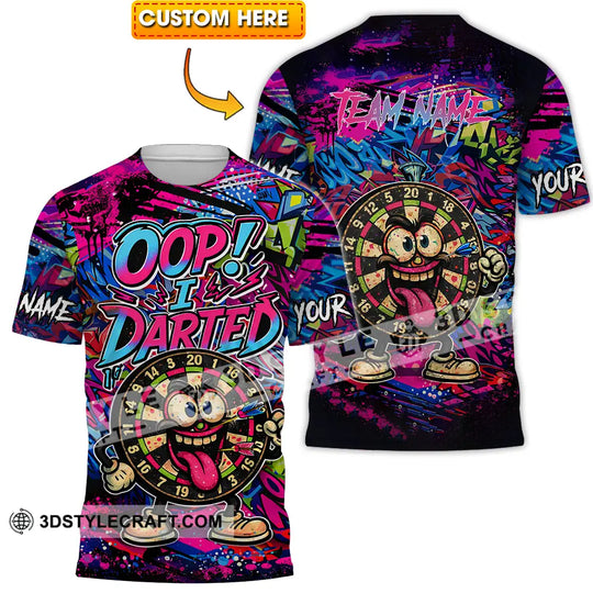Unisex Shirt - Custom Oops I Darted 3D Shirt style option 1