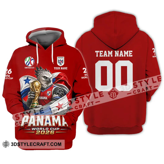 Unisex Shirt - Custom Panama World Cup 2026 3D Shirt style option 3