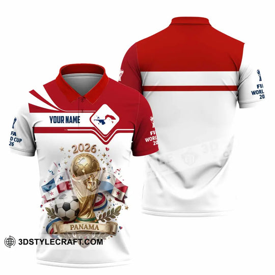 Unisex Shirt - Custom Panama World Cup 2026 3D Shirt style option 2