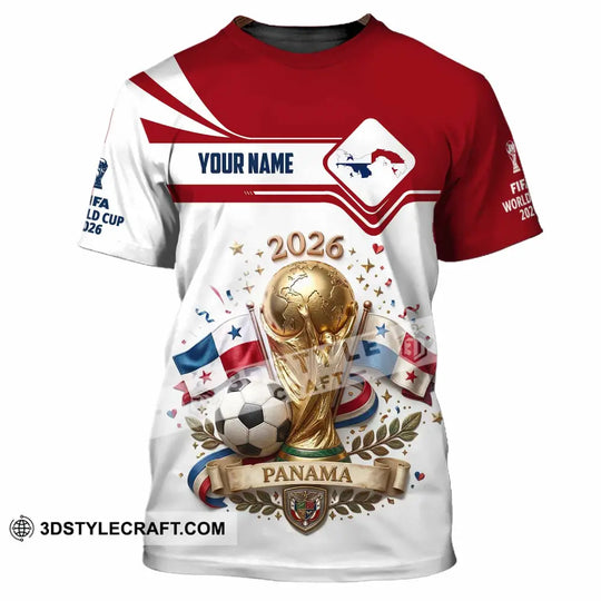 Unisex Shirt - Custom Panama World Cup 2026 3D Shirt style option 4
