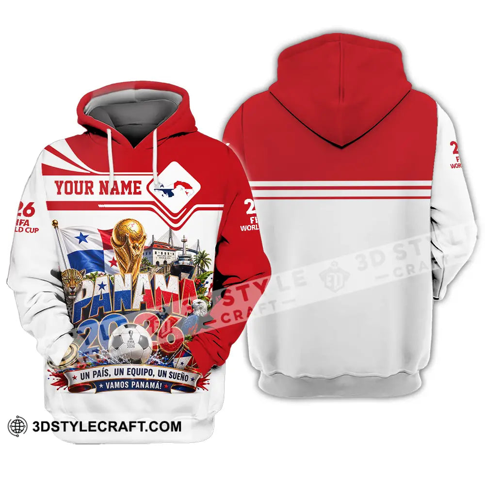 Unisex Shirt - Custom Panama World Cup 2026 Shirt - Hoodie / S - T-shirt