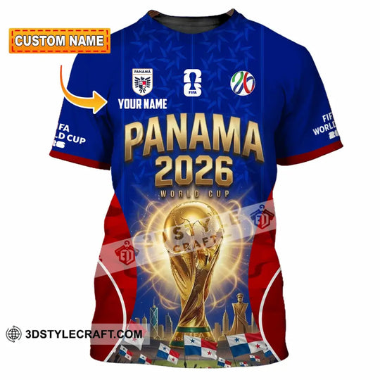 Unisex Shirt - Custom Panama World Cup 2026 Shirt style option 1
