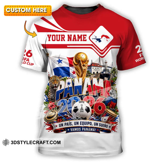 Unisex Shirt - Custom Panama World Cup 2026 Shirt style option 1