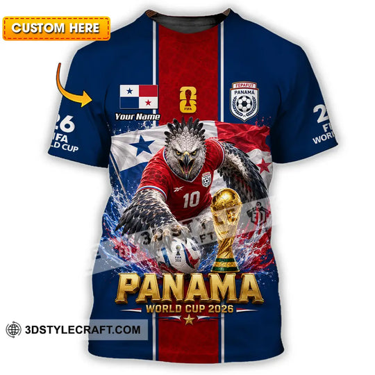 Unisex Shirt - Custom Panama World Cup 2026 Shirt style option 1