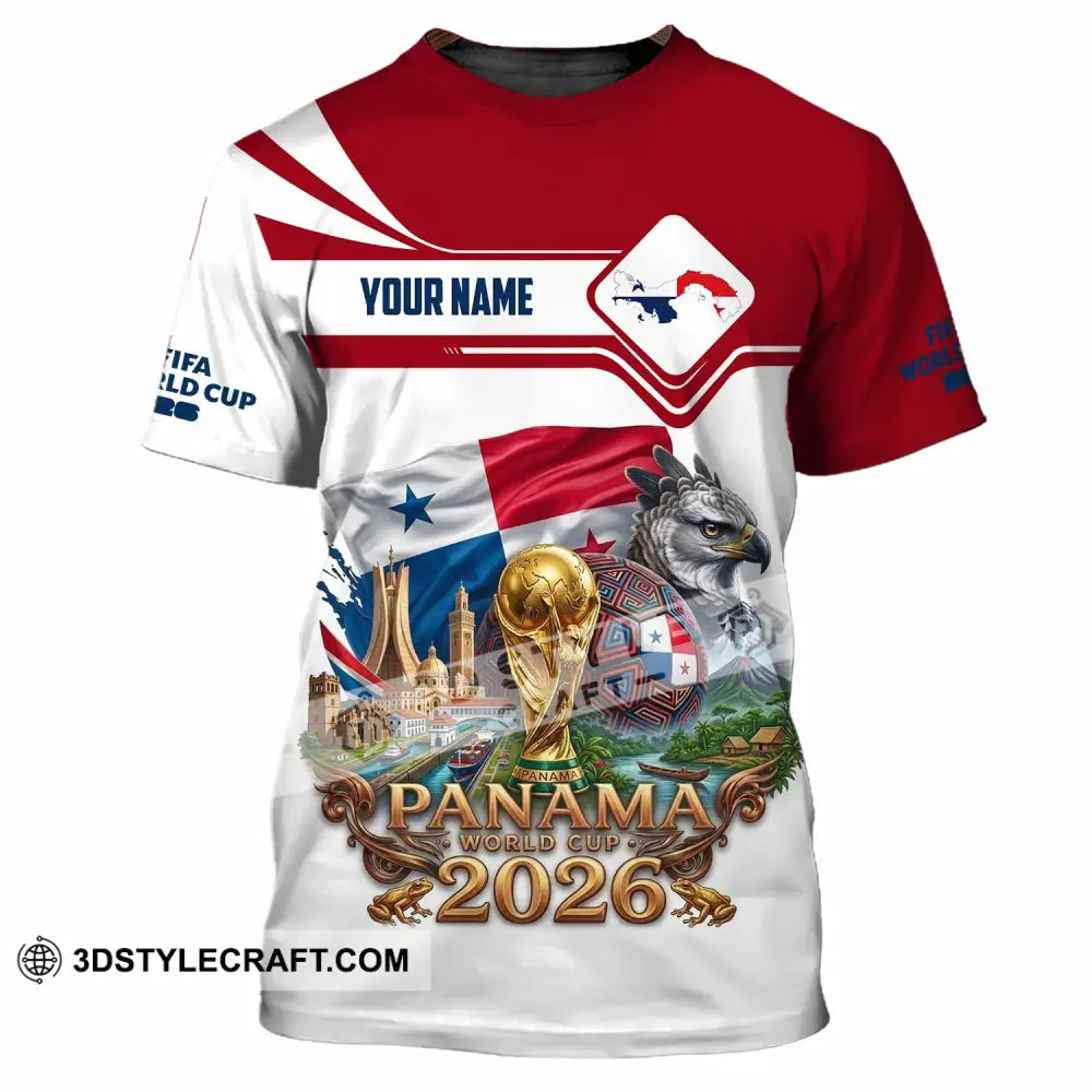 Unisex Shirt - Custom Panama World Cup 2026 Shirt - T-Shirt / S - T-shirt