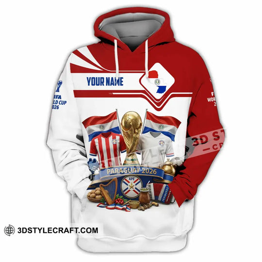 Unisex Shirt - Custom Paraguay World Cup 2026 Shirt style option 2