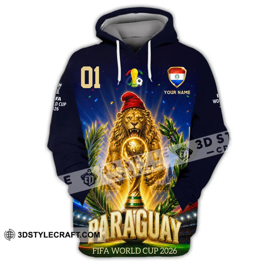 Unisex Shirt - Custom Paraguay World Cup 2026 Shirt style option 2