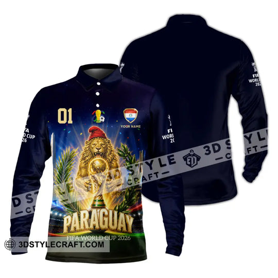 Unisex Shirt - Custom Paraguay World Cup 2026 Shirt style option 4