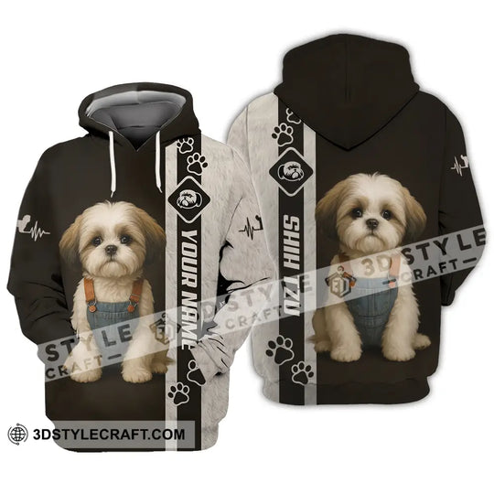 Unisex Shirt - Custom Pet Lover Shih Tzu Shirt style option 3
