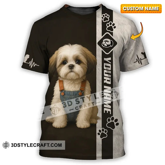 Unisex Shirt - Custom Pet Lover Shih Tzu Shirt style option 1