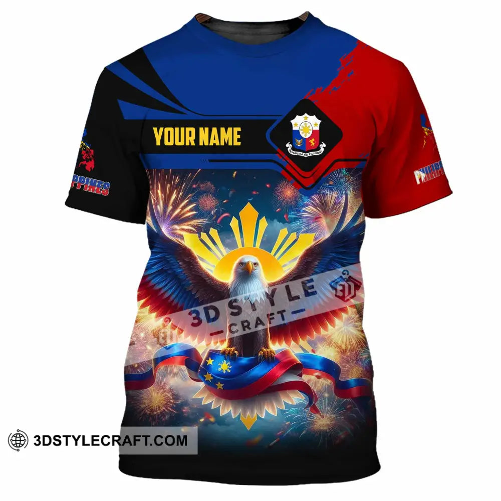 Unisex Shirt - Custom Philippines 3D Shirt T-Shirt / S T-shirt