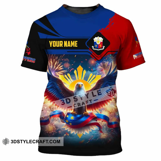 Unisex Shirt - Custom Philippines 3D Shirt style option 4