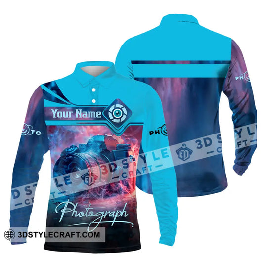 Unisex Shirt - Custom Photograph 3D Shirt style option 4