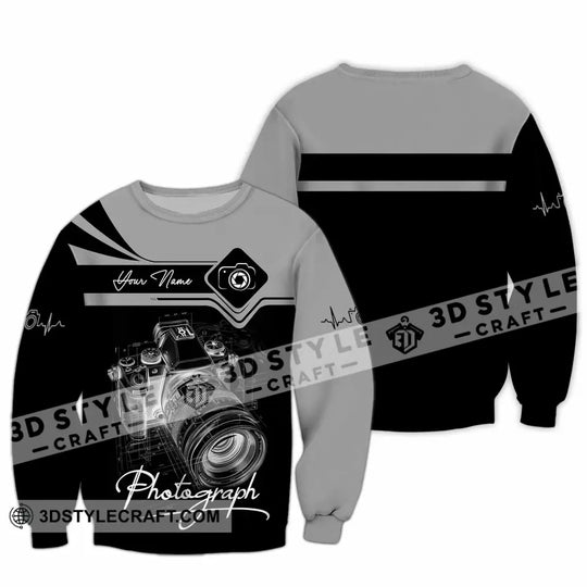 Unisex Shirt - Custom Photograph 3D Shirt style option 4