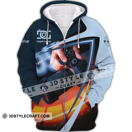 Unisex Shirt - Custom Photograph 3D Shirt style option 2