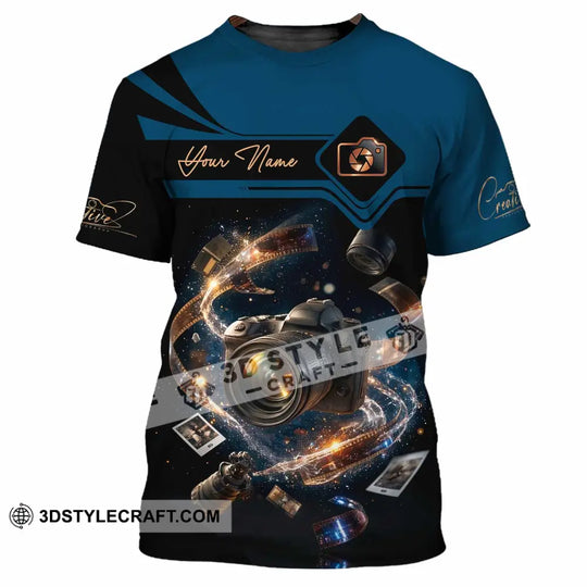 Unisex Shirt - Custom Photographer 3D Shirt style option 4