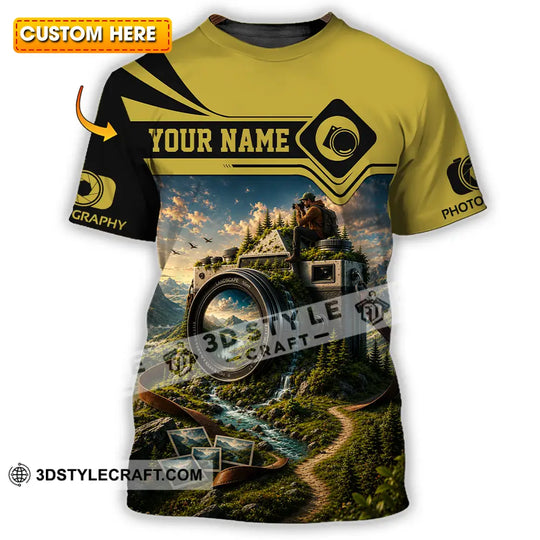Unisex Shirt - Custom Photographer Shirt style option 1