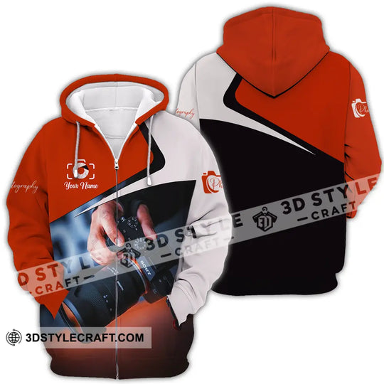 Unisex Shirt - Custom Photography 3D Shirt style option 4