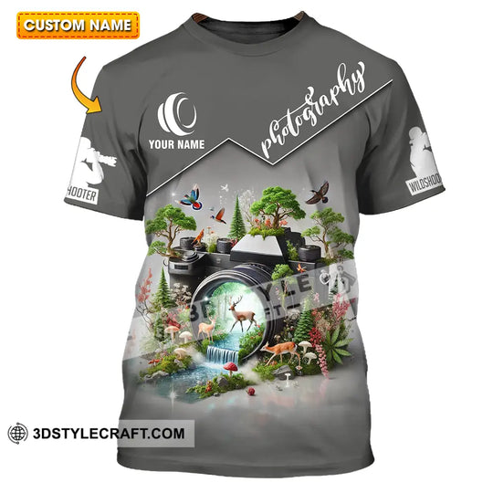 Unisex Shirt - Custom Photography Lover Shirt style option 1