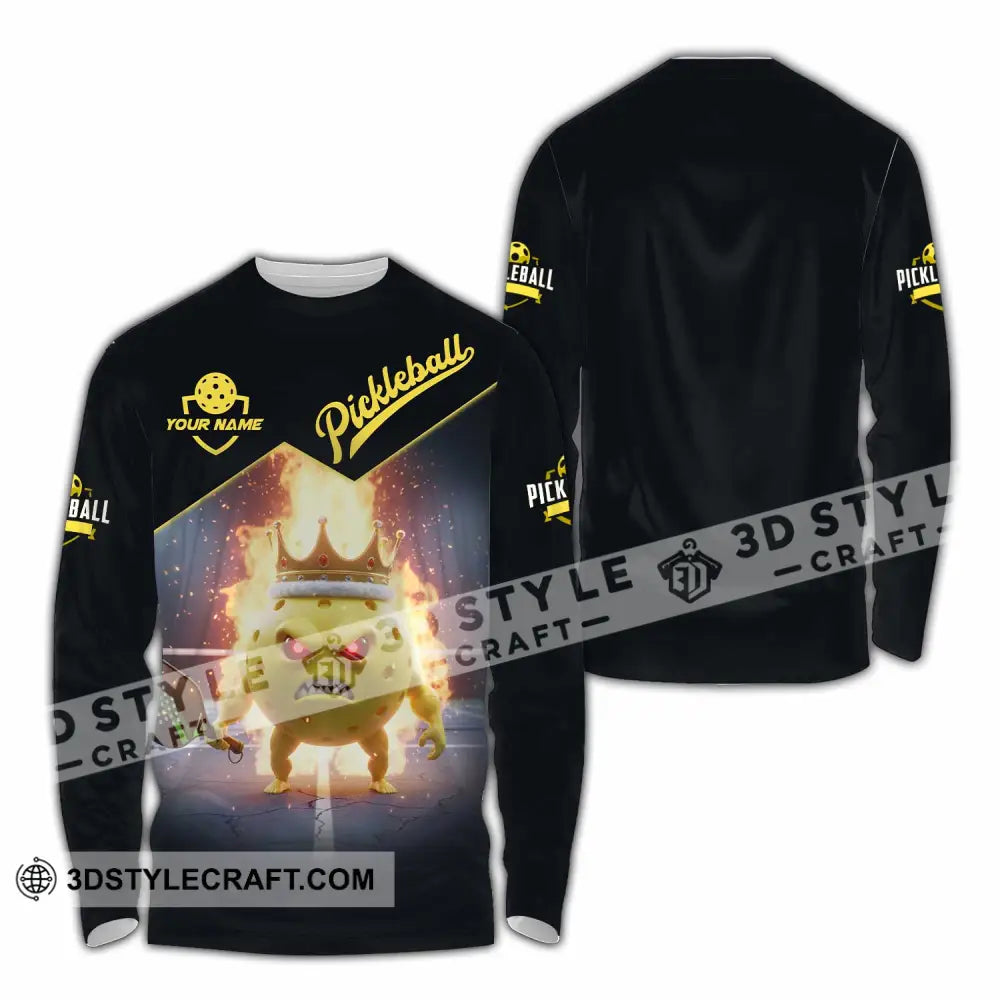 Unisex Shirt - Custom Pickleball Shirt Long Sleeve Shirt / S T-shirt