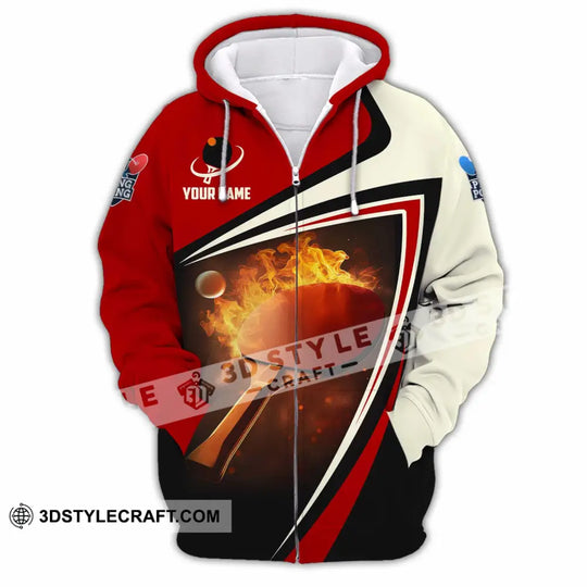 Unisex Shirt - Custom Ping Pong Lover Shirt style option 3