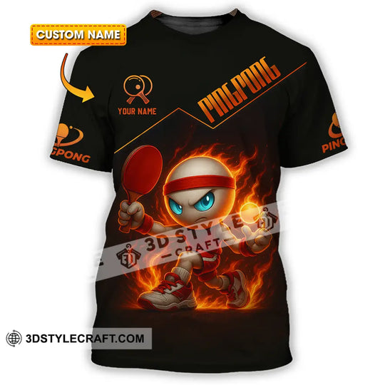 Unisex Shirt - Custom Ping Pong Shirt style option 1