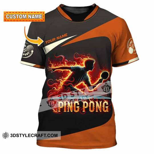 Unisex Shirt - Custom Ping Pong Shirt style option 1