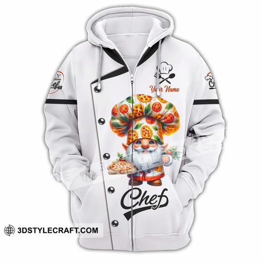Unisex Shirt - Custom Pizza Chef Santa Shirt style option 3