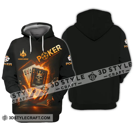 Unisex Shirt - Custom Poker Shirt style option 3