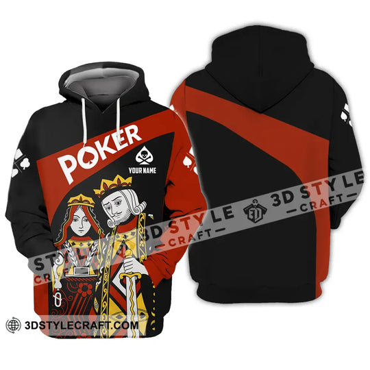 Unisex Shirt - Custom Poker Lover Shirt style option 3