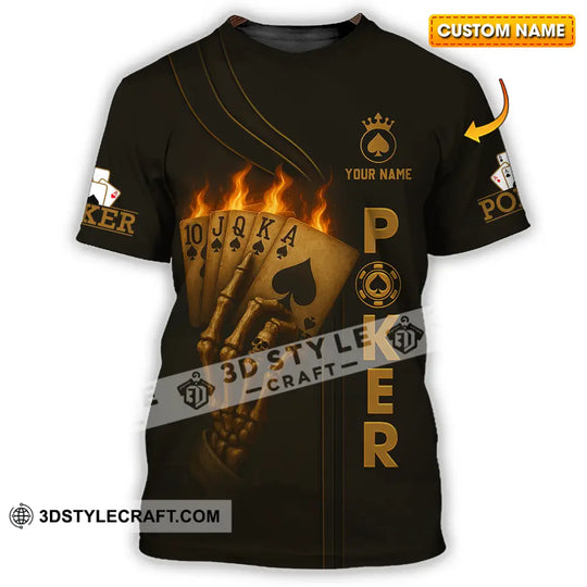 Unisex Shirt - Custom Poker Shirt style option 1