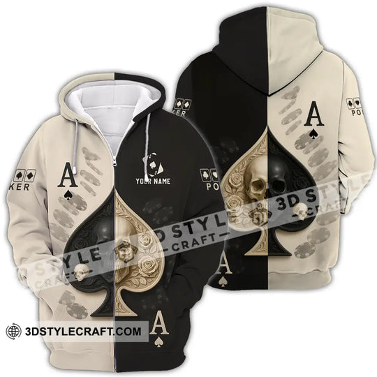 Unisex Shirt - Custom Poker Shirt style option 4