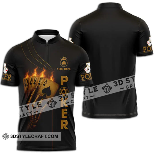 Unisex Shirt - Custom Poker Shirt style option 2