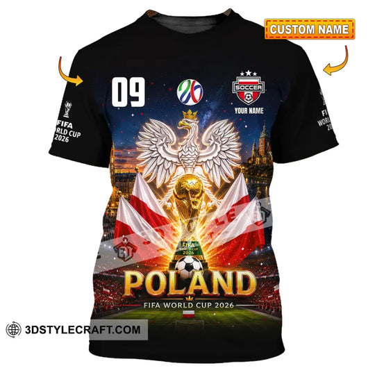 Unisex Shirt - Custom Poland World Cup 2026 Shirt style option 1