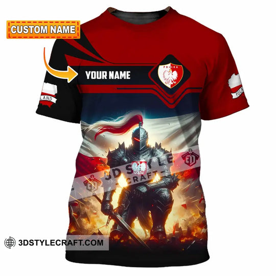 Unisex Shirt - Custom Polska Poland Shirt style option 1